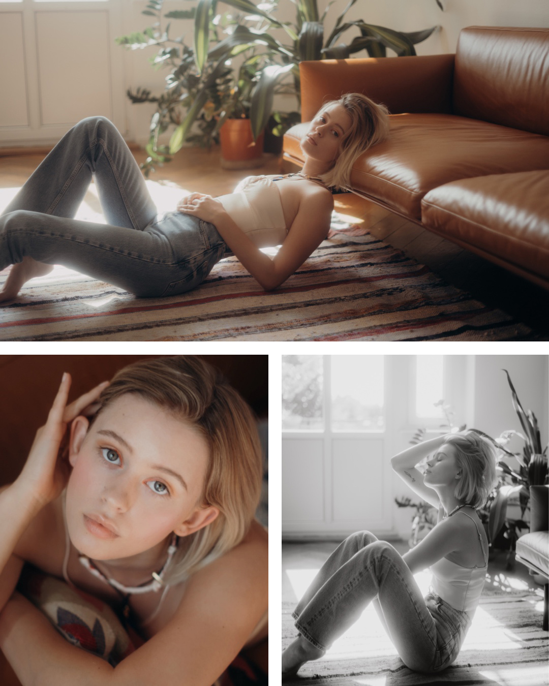 Beautyshooting – Model: Anna Dora Photography: Luise Blumstengel Styling/ Make-up : Uta Stabler